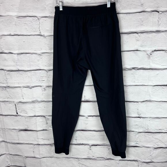 Lululemon Black Jogger Pants Women’s Athletic Running Lounge Travel Stretch Acti - Picture 2 of 9